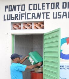 Ponto coletor foi inaugurado no Perequê